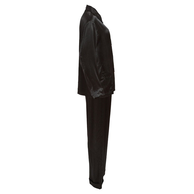Classic Black silk shirt