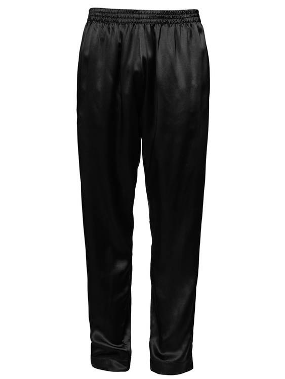 Classic Black silk trousers